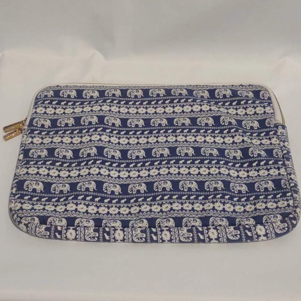 CoolBell elephant Print laptop sleeve case